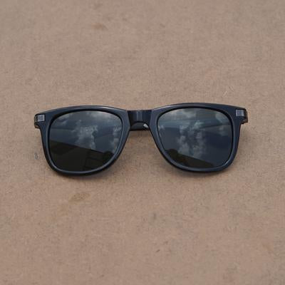 Eclipse Full Black Retro Square Sunglasses For Men And Women-Unique and Classy