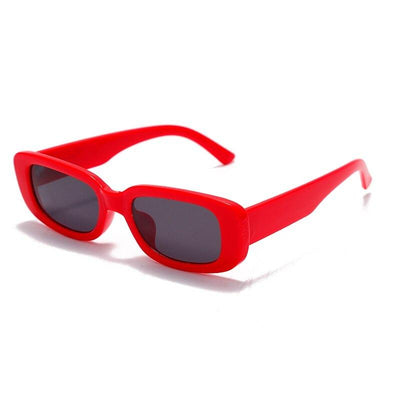 Trendy Vintage Small Rectangle Retro Frame Brand Designer Sunglasses For Men And Women-Unique and Classy
