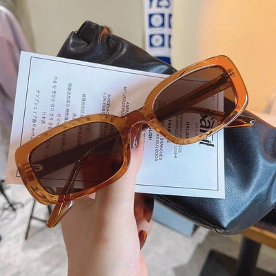 Designer Sexy Cat Eye Small Rectangle Brand Classic Vintage Outdoor Driving Sunglasses For Men And Women-Unique and Classy