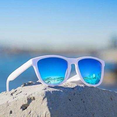 Trendy Polarized Retro Cool Square Frame UV400 Protection Sunglasses For Unisex-Unique and Classy