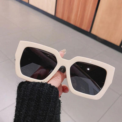 Retro Fashion Brand Oversized Square Designer Sunglasses For Men And Women-Unique and Classy