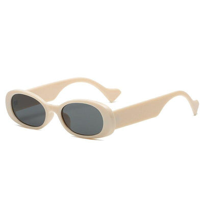 Cool Small Oval Frame Sunglasses For Unisex-Unique and Classy
