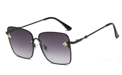 High Quality Vintage Polarized Gradient Rimless Square Metal Frame Retro Classic Fashion Sunglasses For Men And Women-Unique and Classy