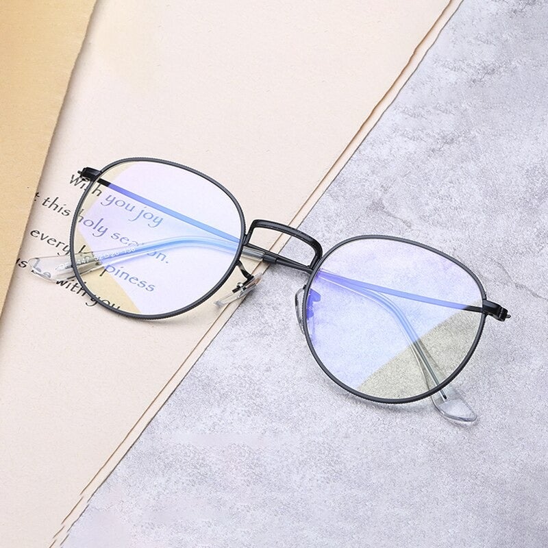Retro Alloy Small Round Frame Sunglasses For Unisex-Unique and Classy