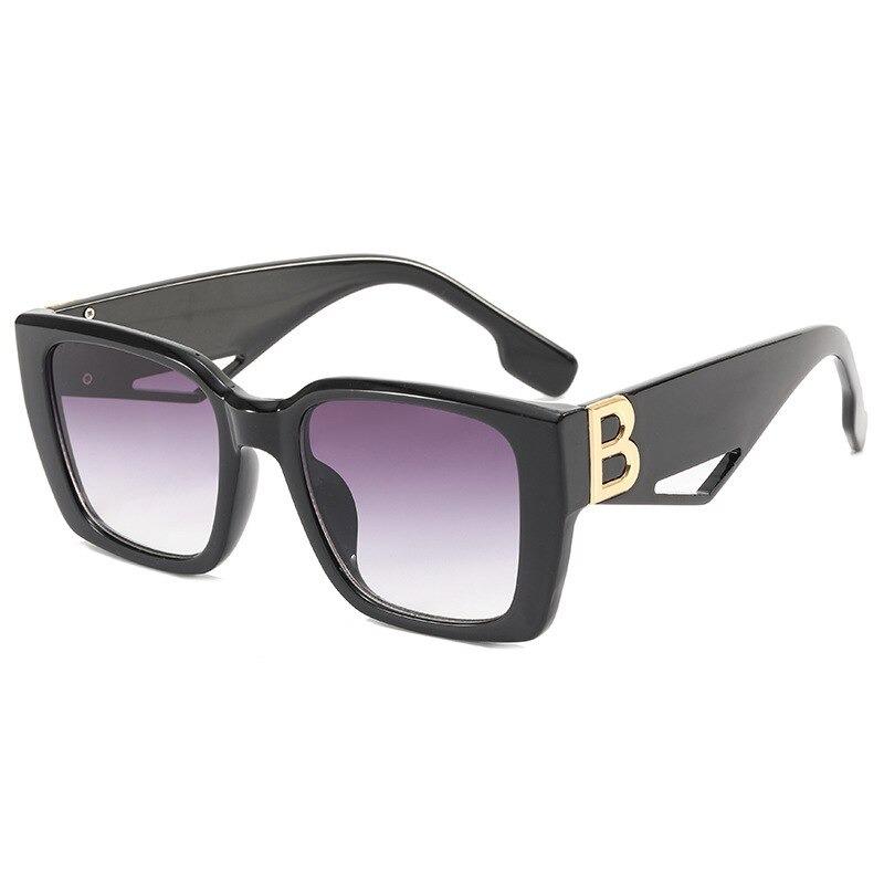 Classic Retro Fashion Square Luxury Brand Big Frame Designer Outdoor Driving Sunglasses For Men And Women-Unique and Classy