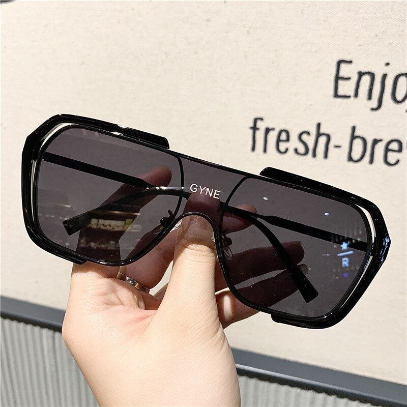 2021 New Retro Fashion Big Frame Sunglasses For Unisex-Unique and Classy