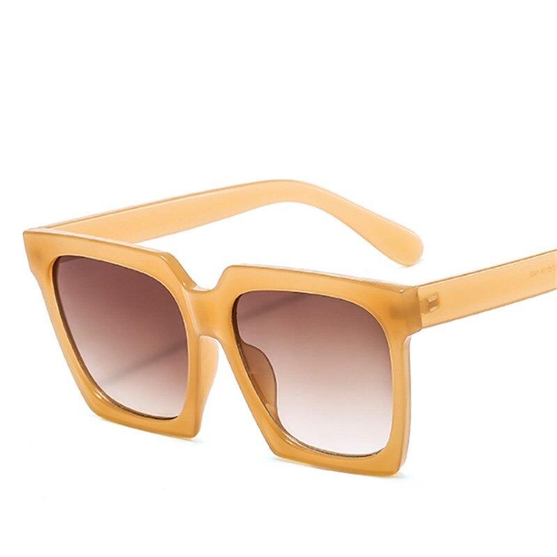 High Quality Big Square Frame Classic Vintage Gradient Fashion Retro Goggles Style Sunglasses For Men And Women-Unique and Classy