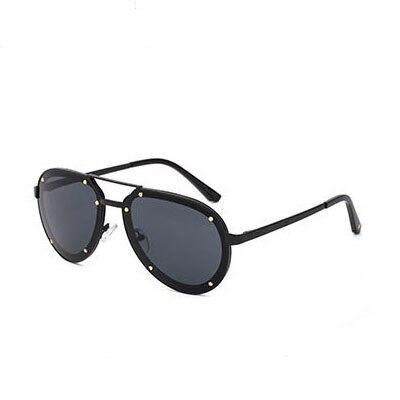 Luxury Brand Designer Retro Small Oval Sunglasses For Men And Women-SuglassesCraft