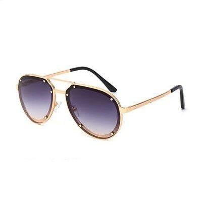 Retro Small Oval Sunglasses For Men And Women-SuglassesCraft