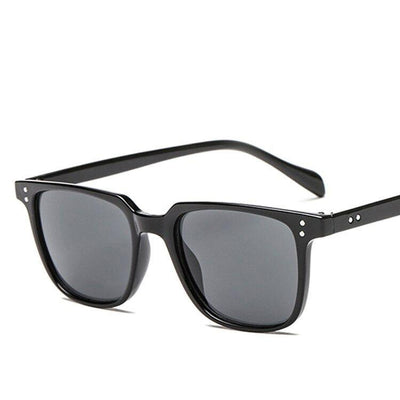Vintage Brand Designer Shades Square Frame Sunglasses For Unisex-Unique and Classy
