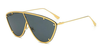 Vintage High Quality Retro Fashion Big Frame Luxury Brand Designer Sunglasses For Men And Women-Unique and Classy