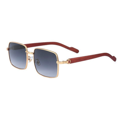 Luxury Classic Metal Frame Designer Sunglasses For Unisex-Unique and Classy