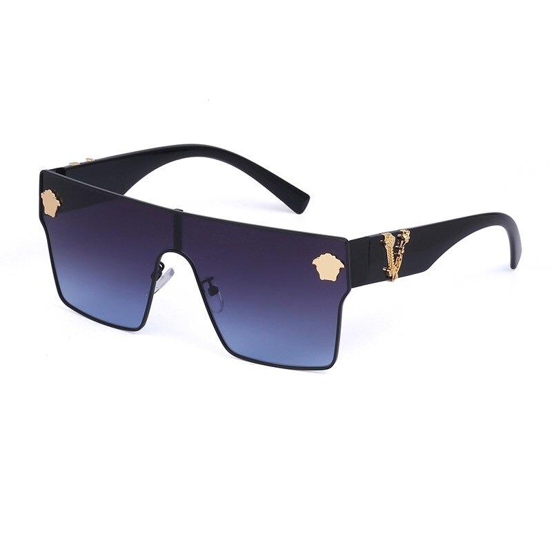 Oversized Luxury Vintage Brand Designer Frame Sunglasses For Unisex-Unique and Classy