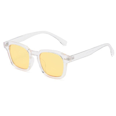 Luxury Rivet Square Designer Frame Classic Shades Sunglasses For Unisex-Unique and Classy