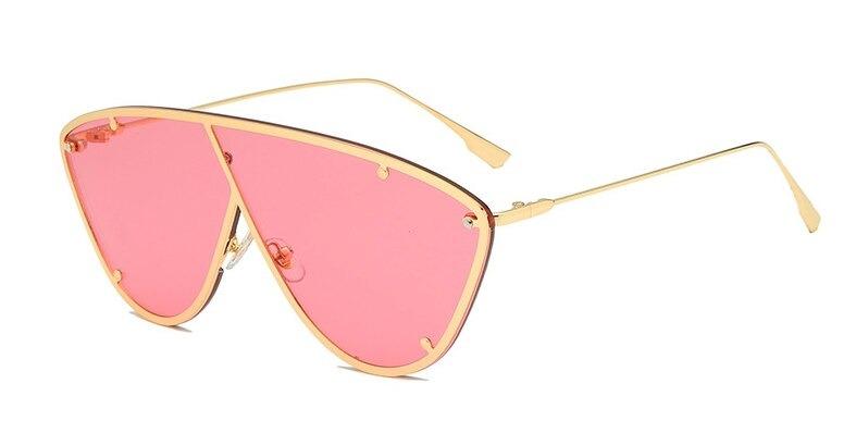 Vintage High Quality Retro Fashion Big Frame Luxury Brand Designer Sunglasses For Men And Women-Unique and Classy
