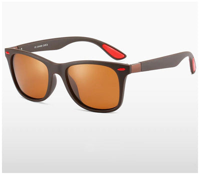 Designer Brand Polarized Vintage Classic Square Sporty Mirror Summer Wear UV400 Gradient Sunglasses For Men And Women-Unique and Classy