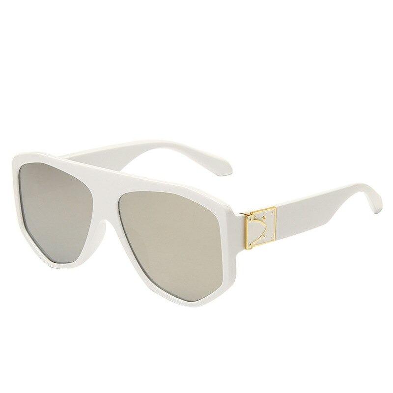 Oversized Square Frame Top Brand Designer Sunglasses For Unisex-Unique and Classy