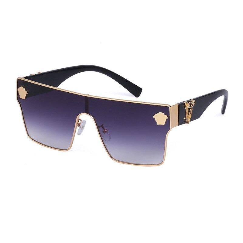 Luxury Oversized Retro Fashion Designer Top Brand Sunglasses For Unisex-Unique and Classy