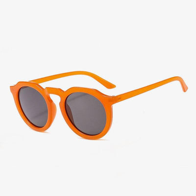 Retro Designer Fashion High Quality Round Frame Sunglasses For Unisex-Unique and Classy