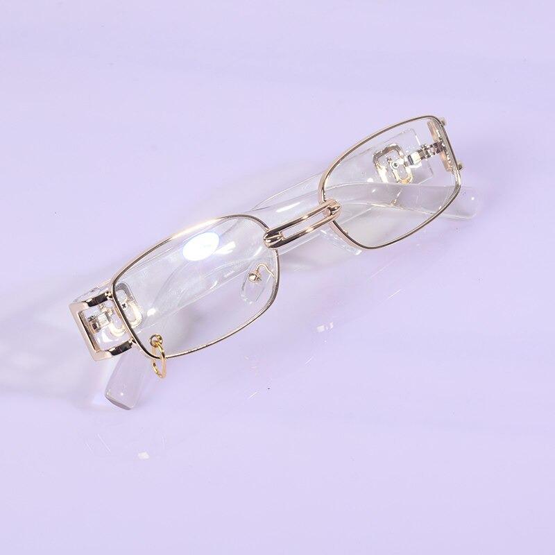 Luxury Vintage Metal Small Square Sunglasses For Men And Women-Unique and Classy