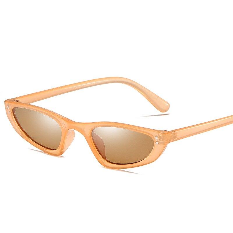 2019 New Cat Eye Fashion Cool Tinted Colour Classic Vintage Brand Designer Sunglasses For Men And Women-Unique and Classy