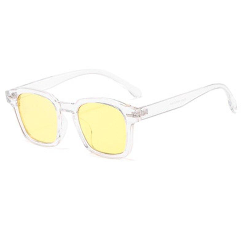 New Retro Fashion Small Square Frame Designer Sunglasses For Unisex-Unique and Classy
