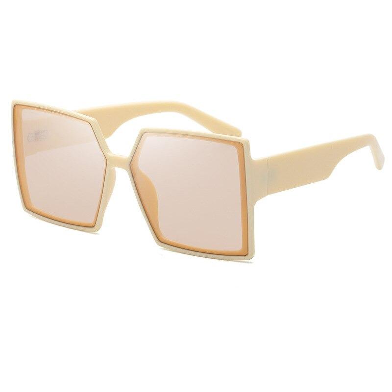 New Retro Fashion Big Box Stylish Frame Unique Vintage Designer Brand Sunglasses For Men And Women-Unique and Classy