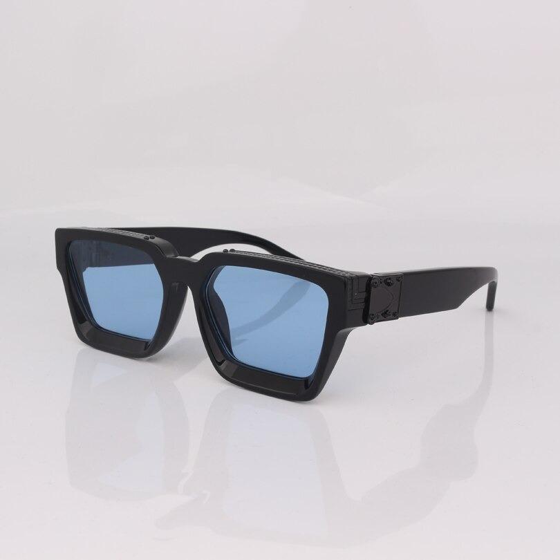 Classic Square Acetate Metal Frame Sunglasses For Unisex-Unique and Classy