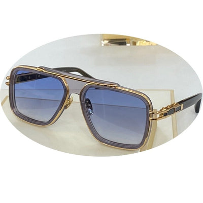 High Quality Metal Square Frame Sunglasses For Unisex-Unique and Classy