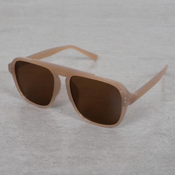 Stylish CARTEL Brown Square Sunglasses For Unisex-Unique and Classy