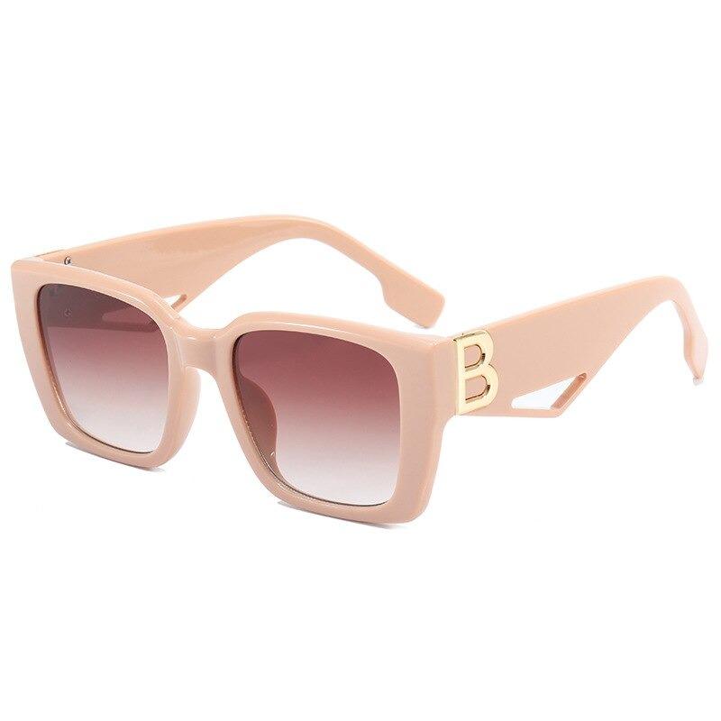 Classic Retro Fashion Square Luxury Brand Big Frame Designer Outdoor Driving Sunglasses For Men And Women-Unique and Classy