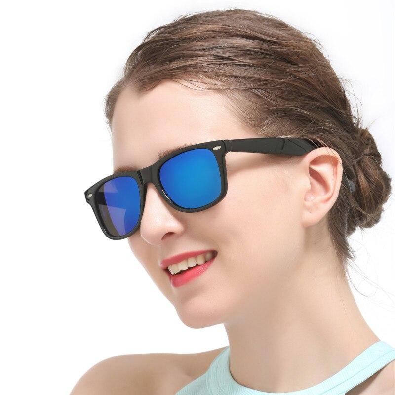Unisex Black Square Wayfarer Sunglasses-Unique and Classy