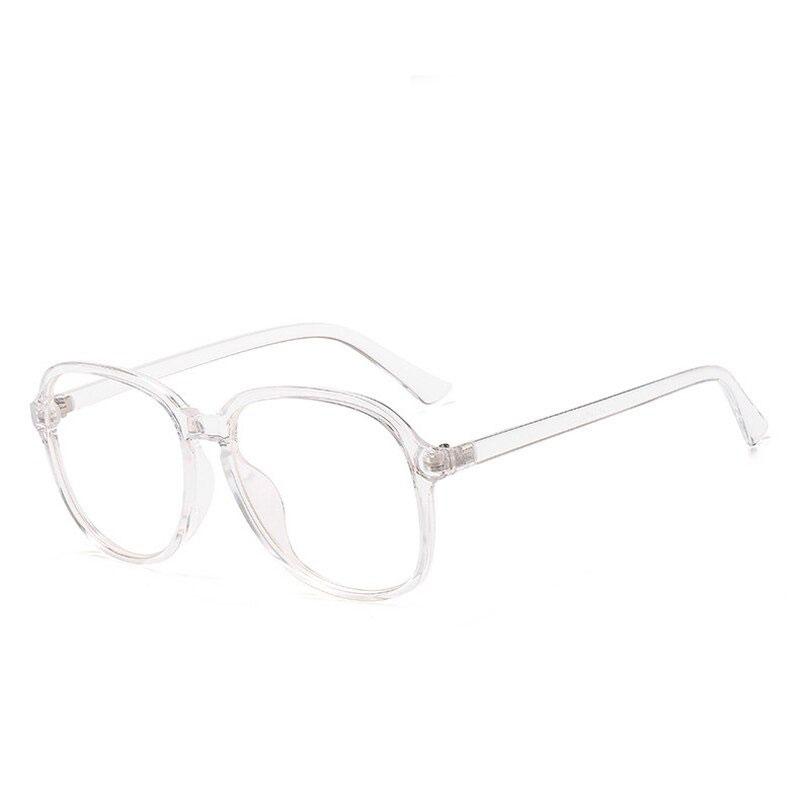 Clear Lens Transparent Frame For Unisex-Unique and Classy