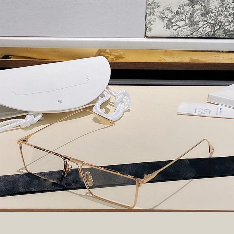 2021 New Fashion Square Metal Frame Sunglassses For Men And Women-SunglasssesCraft
