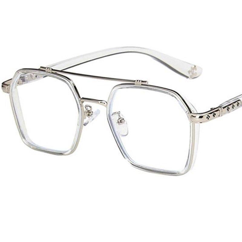 Trendy Clear Lens Retro Sunglasses For Unisex-Unique and Classy