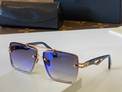 Luxury Pilot Retro Designer Fashion Vintage Polarized Classic Square Big Frame Stylish Mirror Lens Sunglasses For Men And Women-Unique and Classy