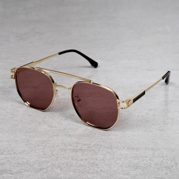 Stylish Colton Gold Purple Sunglasses For Men And Women-Unique and Classy