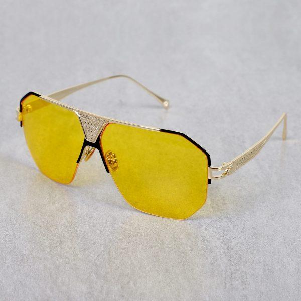 Oversized Vintage Yellow Candy Sunglasses For Men And Women-Unique and Classy