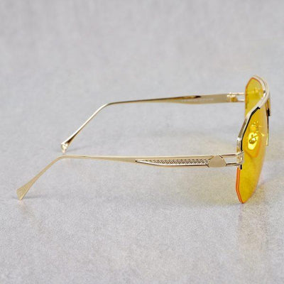 Oversized Vintage Yellow Candy Sunglasses For Men And Women-Unique and Classy
