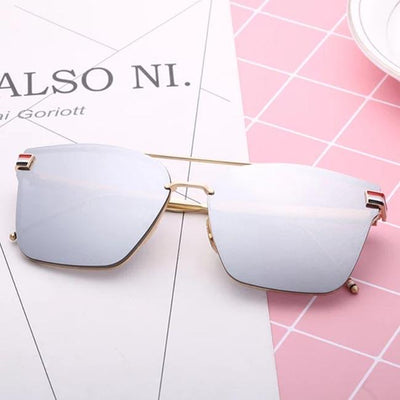 Stylish Hexagone Mirror Sunglasses For Women-Unique and Classy