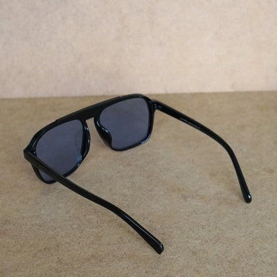 Stylish Square Winter Full Black Sunglasses For Men And Women-Unique and Classy