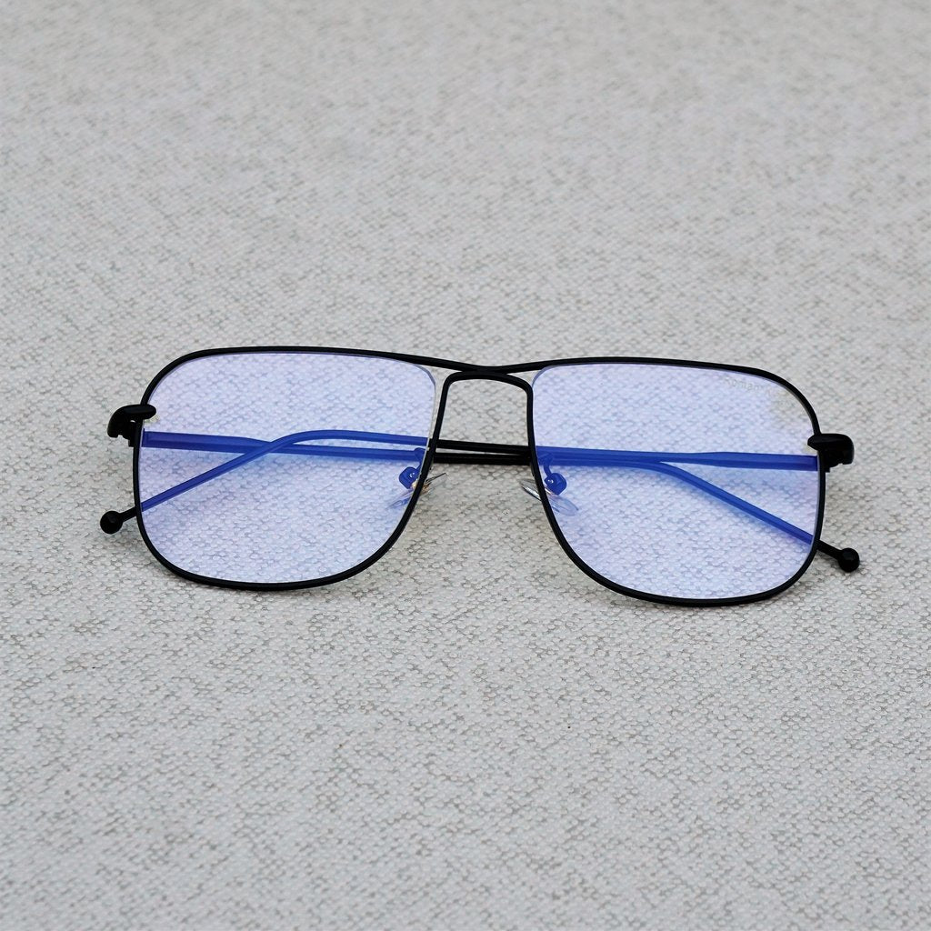 Classic Square Black Clear Sunglasses For Men And Women-Unique and Classy