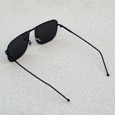 Classic Square Black Sunglasses For Men And Women-Unique and Classy