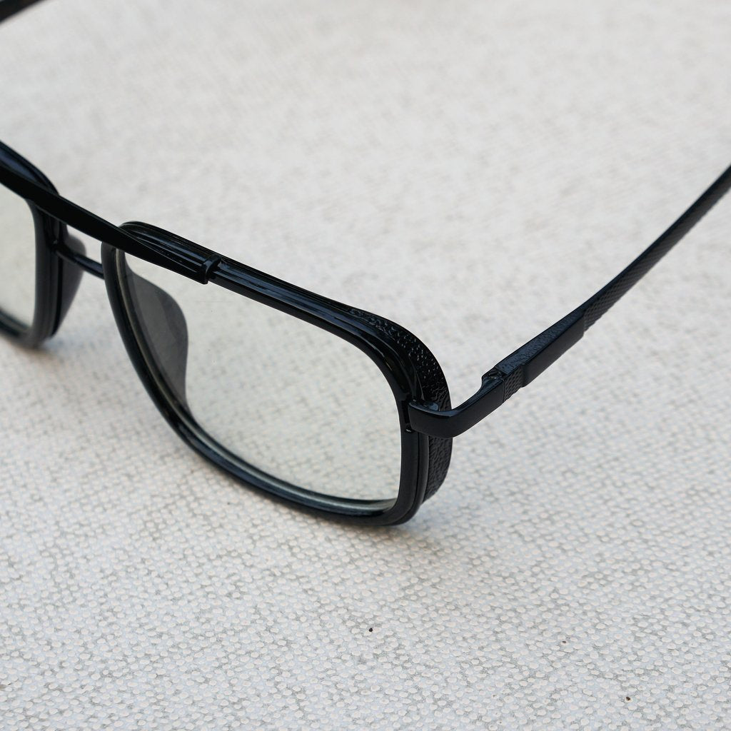 2020 Square Edition Black Transparent Sunglasses For Men And Women-Unique and Classy
