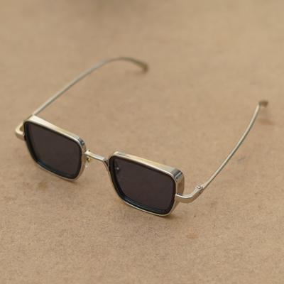 Gold Black Kabir Singh Square Sunglasses For Men And Women-Unique and Classy