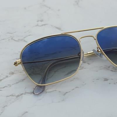 Raees Blue Gradient Square Sunglasses For Men And Women-Unique and Classy