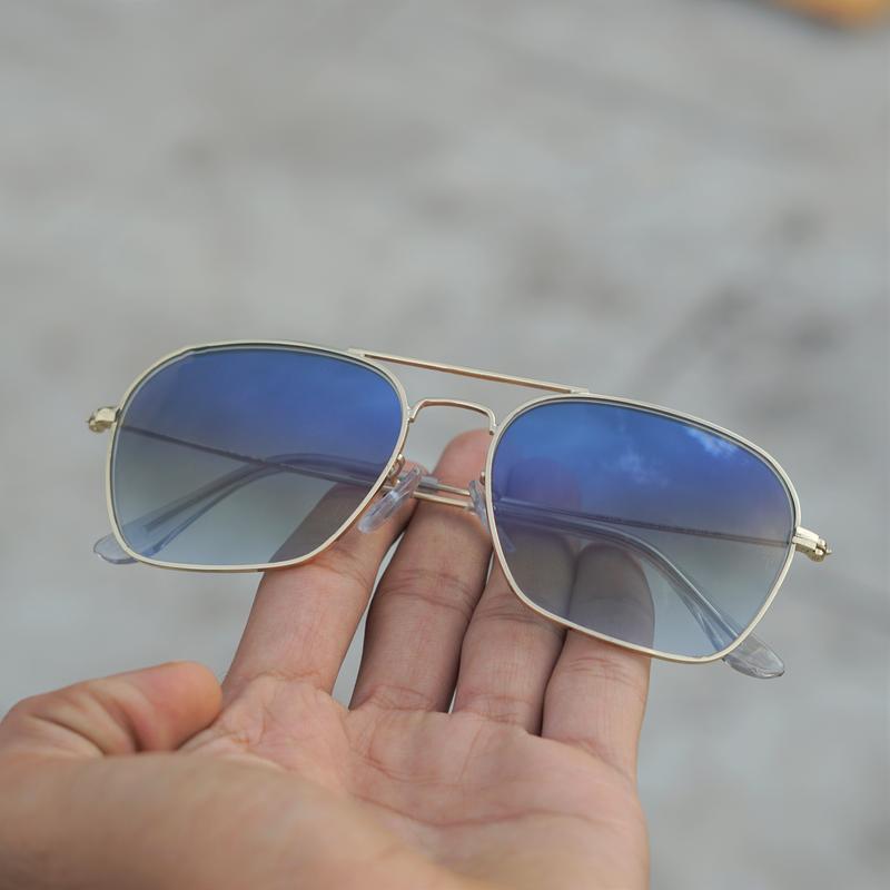 Raees Blue Gradient Square Sunglasses For Men And Women-Unique and Classy