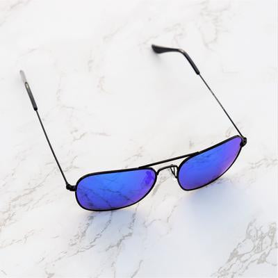 Raees Black And Blue Mercury Square Sunglasses For Men And Women-Unique and Classy