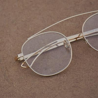 Curtis Gold Transparent Round Frame For Men And Women-Unique and Classy