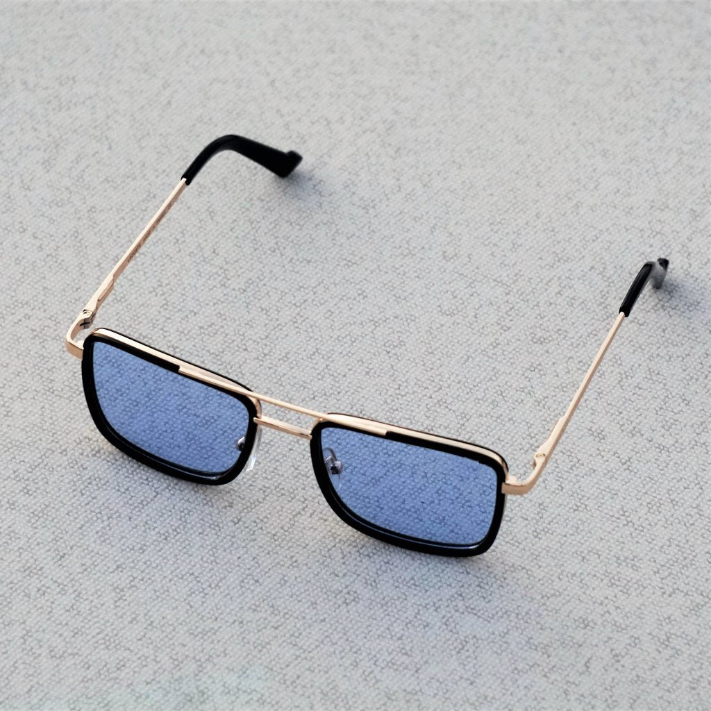 Classic Square Blue Candy Premium Sunglasses For Men And Women-Unique and Classy